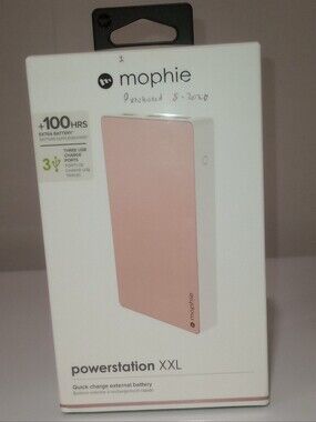 Mophie XXL Powerstation | Device Charger | Rose Gold | NIB